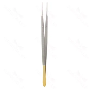 7″ Gerald “GG” Tiss Forceps – 0.7 mm tips