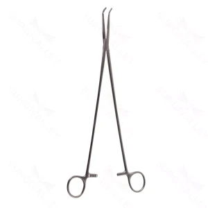 Kantrowitz Forceps, ang jaws, 12″