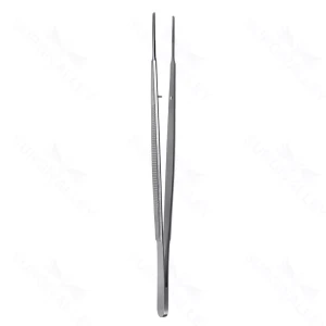 7″ Gerald Tissue Forceps – serr 1.75mm x 1″ long tip