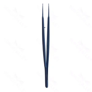7″ FineTouch Gerald Ring Tip Forceps – 1mm