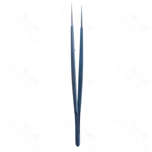 8 1/4″ Fine Touch Gerald Ring Tip Forceps – 1mm