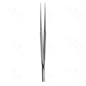 8 1/4″ Debaky Micro Forceps -1mm tipsrnd hndl