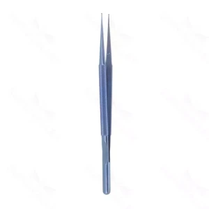 8 1/4″ FineTouch Ring Tip Forceps – titanium straight