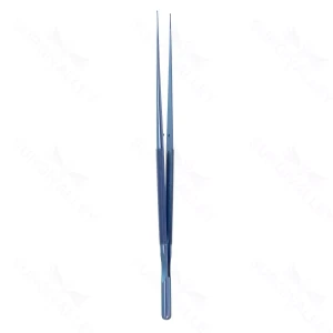 10″ LighTouch Ring Tip Forceps – 1mm straight