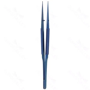 6″ LighTouch Ring Tip Forceps – titanium