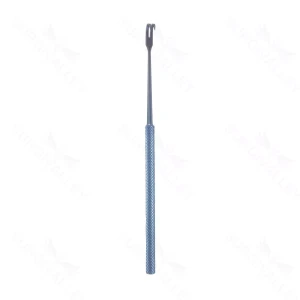 Joseph Skin Hook, dbl prng, 5mm, 6 1/4″ – TITANIUM