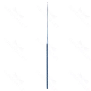 Rhoton Right Angle Hook semi shrp titanium