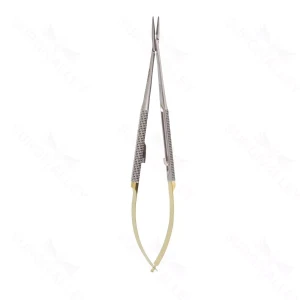 6″ Jacobson “GG” Micro Needle Holder – w/ lock straight