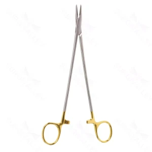 8″ Crile-wood Needle Holder – straight “GG”