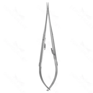 7″ Castroviejo Needle Holder – straight smooth jaws