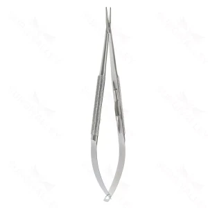 6″ Castro Needle Holder – Diamond Finish straight