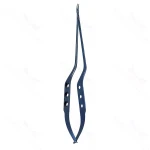 Malis Type Bay Titanium Needle Holder 8 3/4″ – crvd jaw 0.6mm tips
