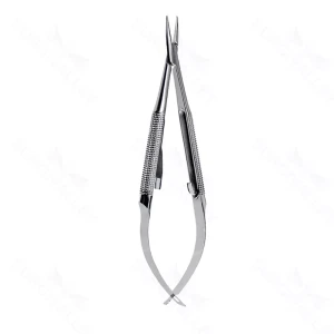 Baby Barraquer Needle Holder – straight w/ lock 94mm