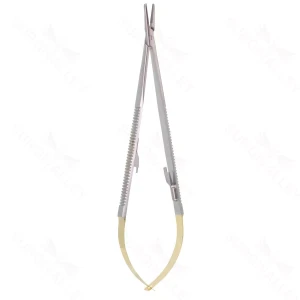 8 1/4″ Castroviejo TC Needle Holder – heavy w/ lock