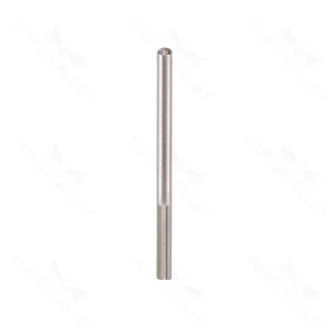 3″ Beaver Type Knife Handle – round knurled