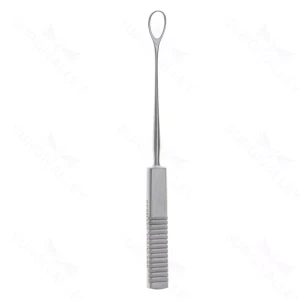 Flynn Scleral Depressor flat hndl – ped 80mm