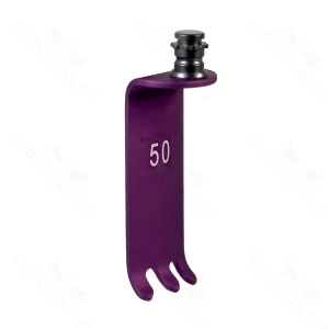 50mm Image-Line blade – long teeth violet New Locking Hub