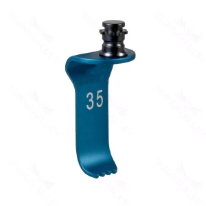 14x35mm Image-Line micro blade – short teeth blue New Locking Hub