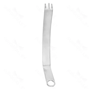 7 1/2″ Soft Tissue Retractor, 3 blunt prongs