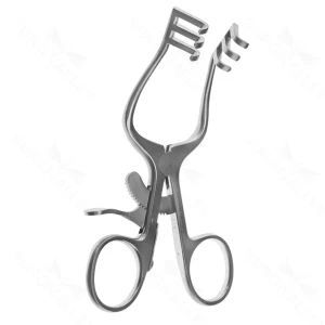 4 1/4″ Baby Weitlaner Retractor 3×3 blunt prngs