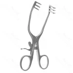 Schuknecht Weitlaner Retractor length 130mm 3×3 sharp
