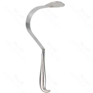 12 1/2″ Harrington Pemb Retractor – 2 1/2″ WD 7″ dp