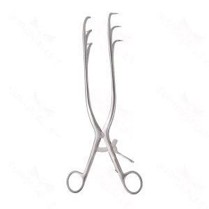 Viper Scoliosis Spinal Retractor, 3×3 prongs, 11 3/4″, 52mm