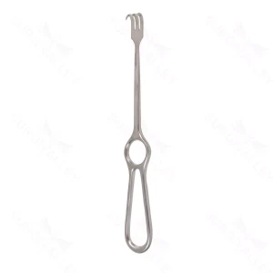 8″ Volkman Retractor – 3 prngs shrp
