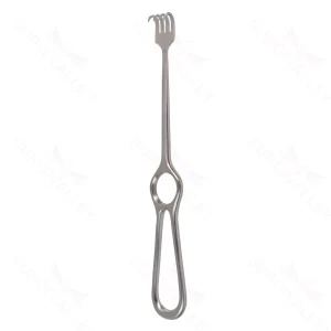 8″ Volkman Retractor – 4 prngs shrp