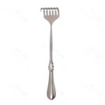 9 1/2″ Rake Retractor – 6 prng ship 2″ w x 1″d