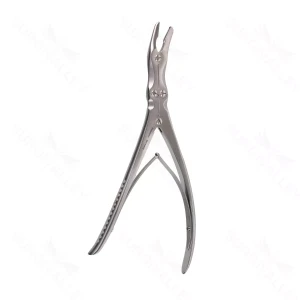 Leksell Rongeur, 15 deg angle, 4x16mm bite, 9″