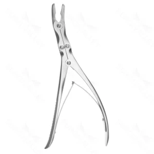 Leksell Rongeur, 15 deg angle, 7x16mm bite, 9″