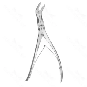 Leksell Rongeur, 50 deg angle, 4x13mm bite, 9″