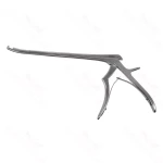 Foraminotomy Rongeur, 8″ (200mm) 3mm, Curved Left, 90° up, Hinged Micro Handle, Stainless Steel