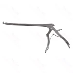 Foraminotomy Rongeur, 8″ (200mm) 4mm, Curved Left, 90° up, Hinged Micro Handle, Stainless Steel
