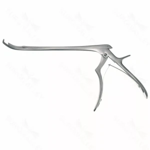 Foraminotomy Rongeur, 10″ (200mm) 2mm, Curved Up, 40° up, Hinged Micro Handle, Stainless Steel