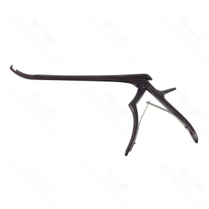 Foraminotomy Rongeur, 10″ (250mm) 3mm, Curved Up, 40° up, Hinged Micro Handle, Panther