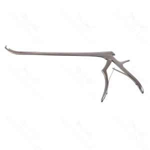 Foraminotomy Rongeur, 10″ (250mm) 4mm, Curved Up, 40° up, Hinged Micro Handle, Stainless Steel