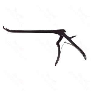 Foraminotomy Rongeur, 10″ (250mm) 4mm, Curved Up, 40° up, Hinged Micro Handle, Panther
