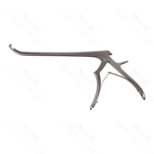 Foraminotomy Rongeur, 8″ (200mm) 5mm, Curved Up, 40° up, Hinged Micro Handle, Stainless Steel