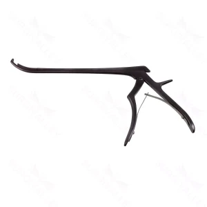 Foraminotomy Rongeur, 8″ (200mm) 5mm, Curved Up, 40° up, Hinged Micro Handle, Panther