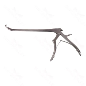 Foraminotomy Rongeur, 8″ (200mm) 6mm, Curved Up, 40° up, Hinged Micro Handle, Stainless Steel