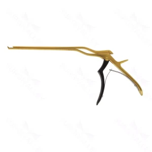 6″ Bayonet Kerrison Rongeur 4mm Micro Handle SuperCoat