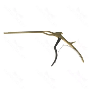 6″ Bayonet Kerrison Rongeur 5mm Spurling Handle SuperCoat