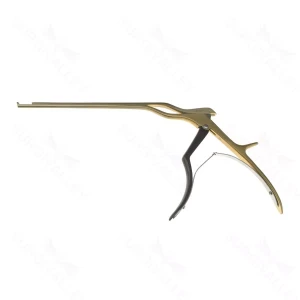 6″ Bayonet Kerrison Rongeur 4mm Spurling Handle SuperCoat