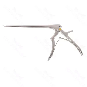 APEX Ejector Rongeur, Micro, 7″ (175mm) 2mm, 40° up, Thin Footplate Stainless Steel, Custom Order