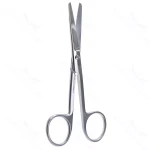 4 1/2″ Suture Scissors – serr straight B/B