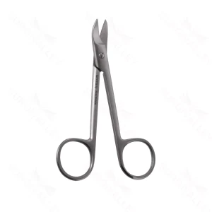 Wire Cutting Scissors, cvd, serr, 4″