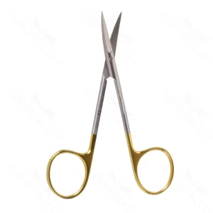 4 1/2″ Iris Scissors – “GG” cvd one bld serr