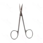 4 1/2″ Iris Scissors – straight Square shanks Shark-Edge